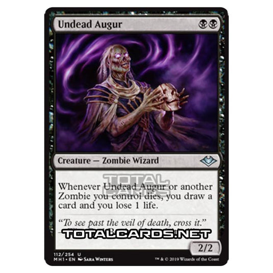 Magic The Gathering - Modern Horizons - Undead Augur - 112/255