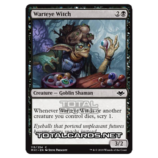 Magic The Gathering - Modern Horizons - Warteye Witch - 115/255