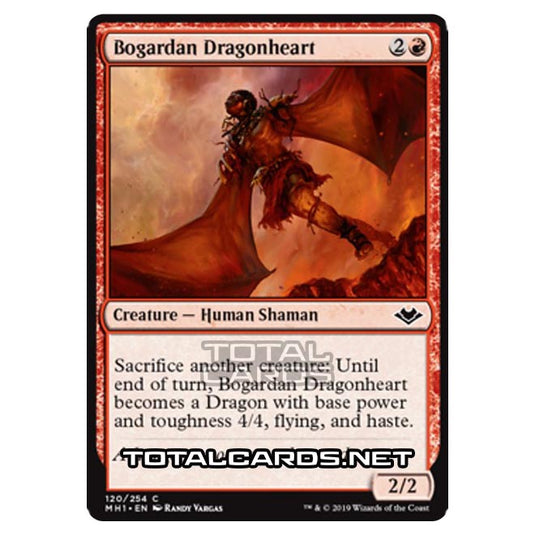 Magic The Gathering - Modern Horizons - Bogardan Dragonheart - 120/255