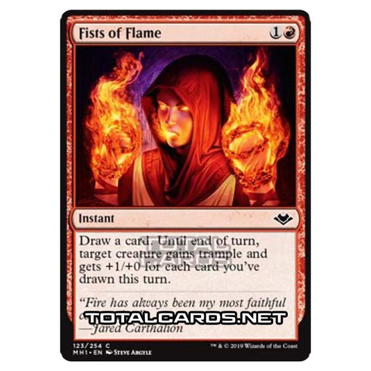 Magic The Gathering - Modern Horizons - Fists of Flame - 123/255