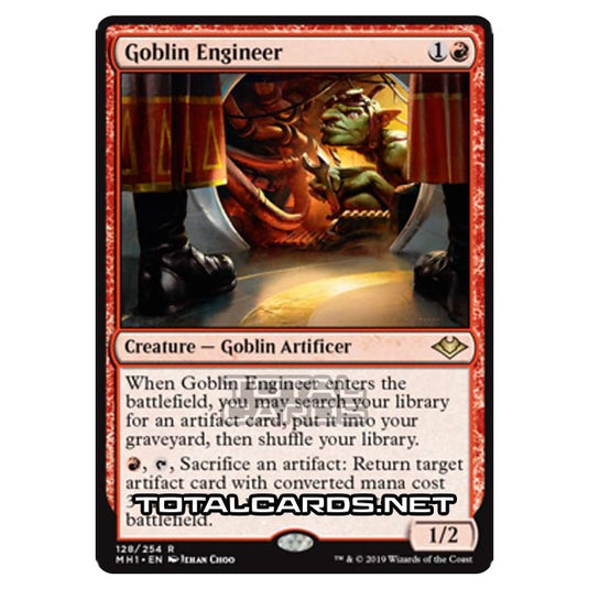 Magic The Gathering - Modern Horizons - Goblin Engineer - 128/255