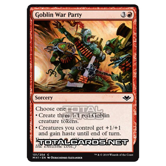Magic The Gathering - Modern Horizons - Goblin War Party - 131/255