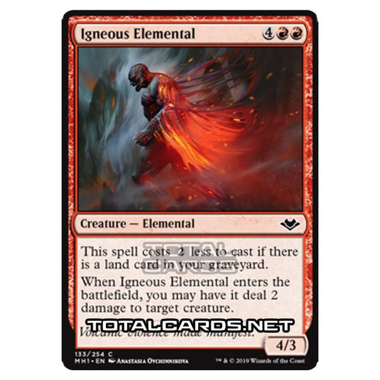 Magic The Gathering - Modern Horizons - Igneous Elemental - 133/255