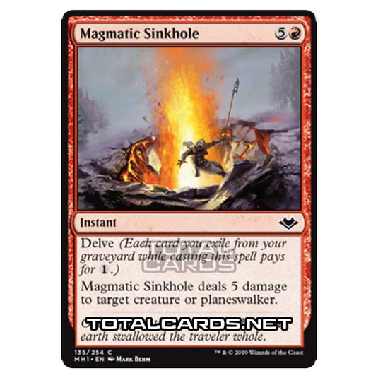 Magic The Gathering - Modern Horizons - Magmatic Sinkhole - 135/255