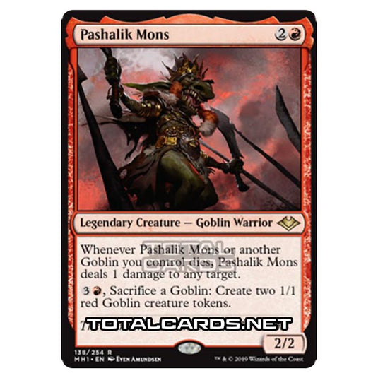 Magic The Gathering - Modern Horizons - Pashalik Mons - 138/255