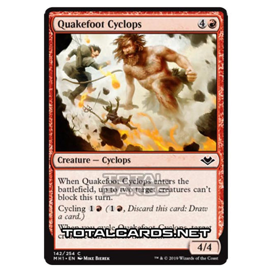 Magic The Gathering - Modern Horizons - Quakefoot Cyclops - 142/255