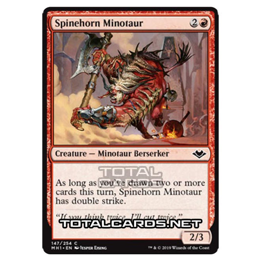 Magic The Gathering - Modern Horizons - Spinehorn Minotaur - 147/255