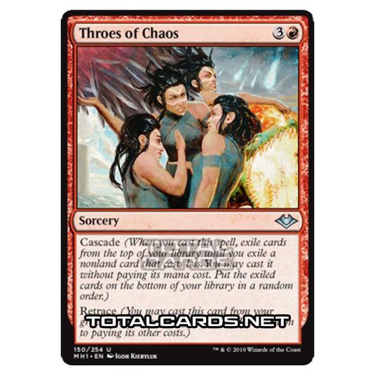 Magic The Gathering - Modern Horizons - Throes of Chaos - 150/255