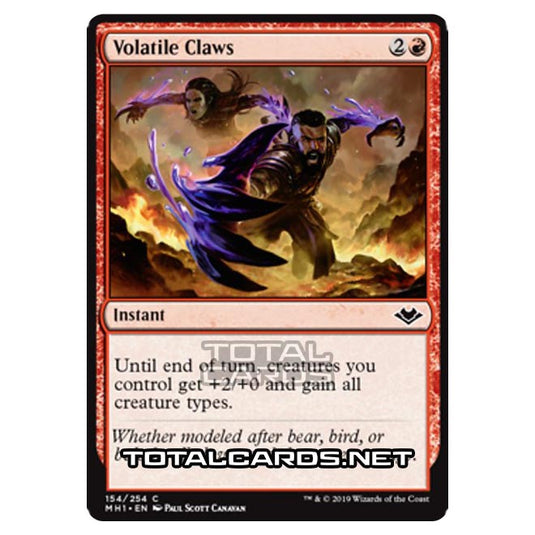 Magic The Gathering - Modern Horizons - Volatile Claws - 154/255