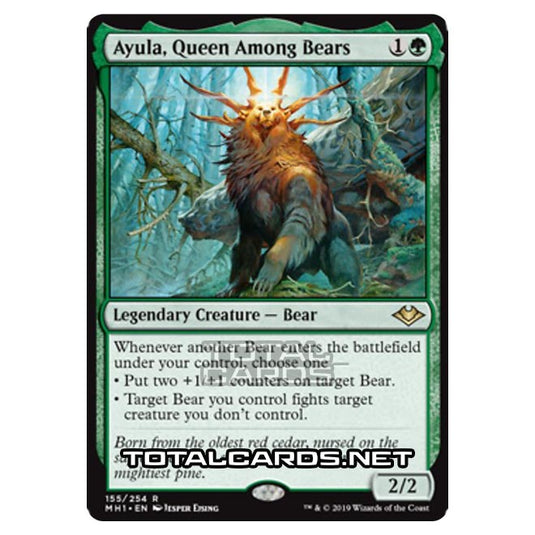 Magic The Gathering - Modern Horizons - Ayula, Queen Among Bears - 155/255