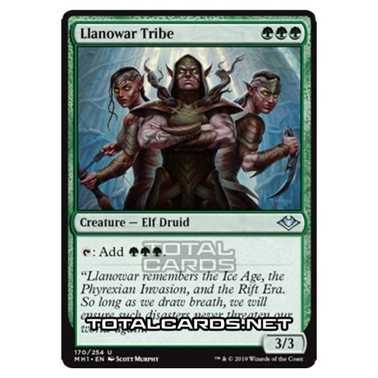 Magic The Gathering - Modern Horizons - Llanowar Tribe - 170/255