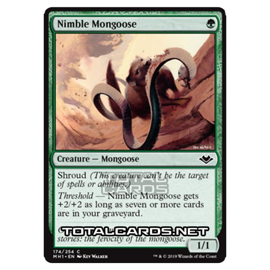 Magic The Gathering - Modern Horizons - Nimble Mongoose - 174/255