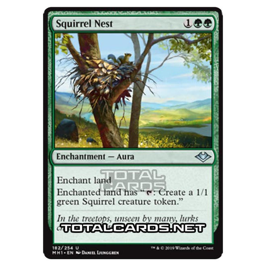 Magic The Gathering - Modern Horizons - Squirrel Nest - 182/255