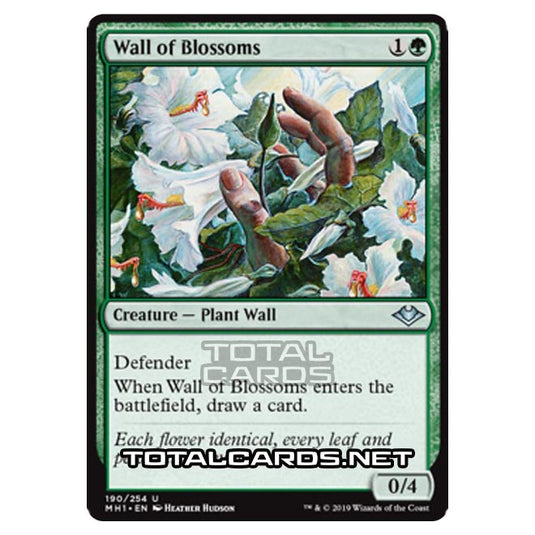 Magic The Gathering - Modern Horizons - Wall of Blossoms - 190/255