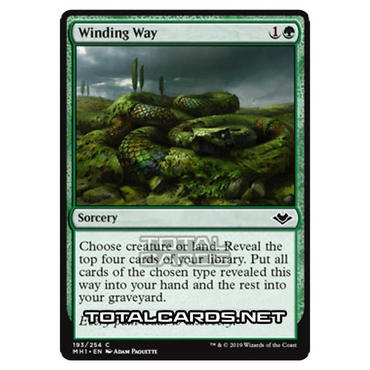 Magic The Gathering - Modern Horizons - Winding Way - 193/255