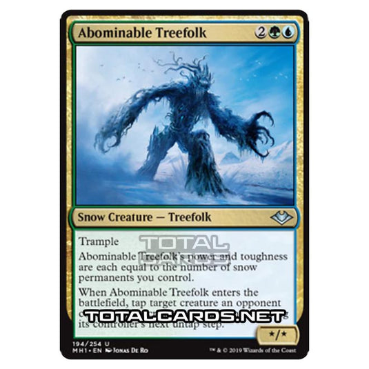 Magic The Gathering - Modern Horizons - Abominable Treefolk - 194/255