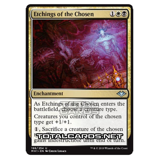 Magic The Gathering - Modern Horizons - Etchings of the Chosen - 198/255