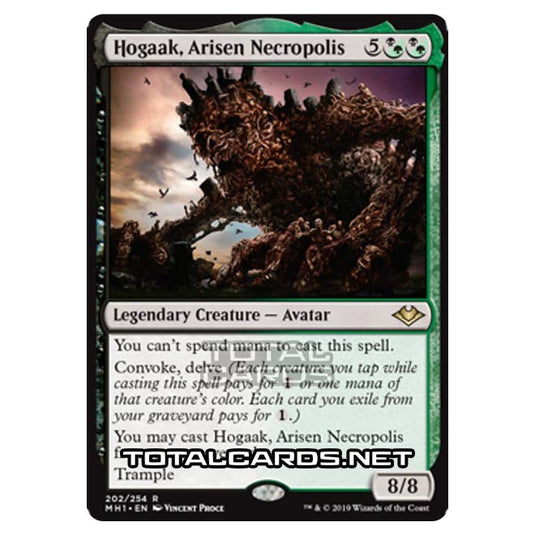 Magic The Gathering - Modern Horizons - Hogaak, Arisen Necropolis - 202/255