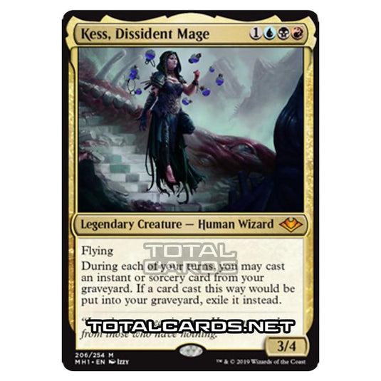 Magic The Gathering - Modern Horizons - Kess, Dissident Mage - 206/255