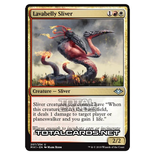 Magic The Gathering - Modern Horizons - Lavabelly Sliver - 207/255