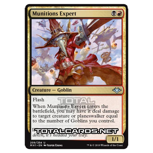 Magic The Gathering - Modern Horizons - Munitions Expert - 209/255