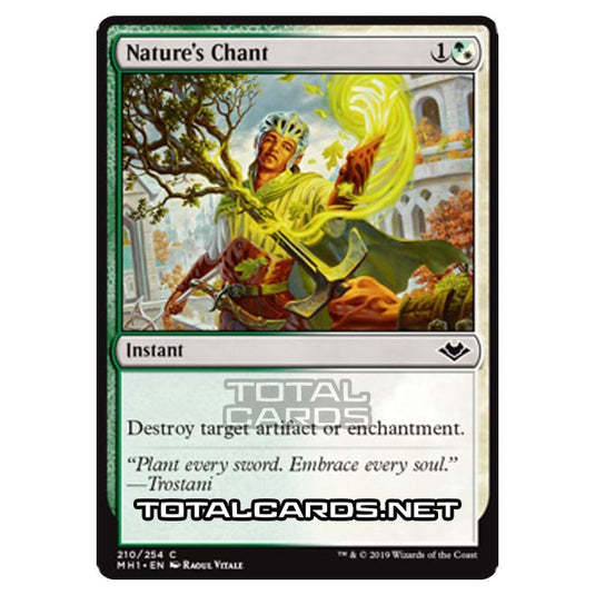 Magic The Gathering - Modern Horizons - Nature's Chant - 210/255