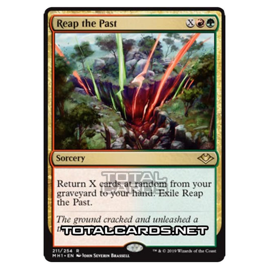 Magic The Gathering - Modern Horizons - Reap the Past - 211/255