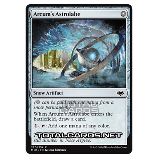 Magic The Gathering - Modern Horizons - Arcum's Astrolabe - 220/255