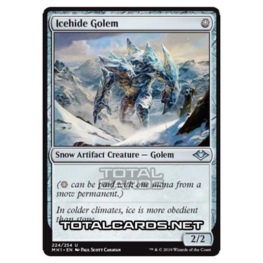 Magic The Gathering - Modern Horizons - Icehide Golem - 224/255