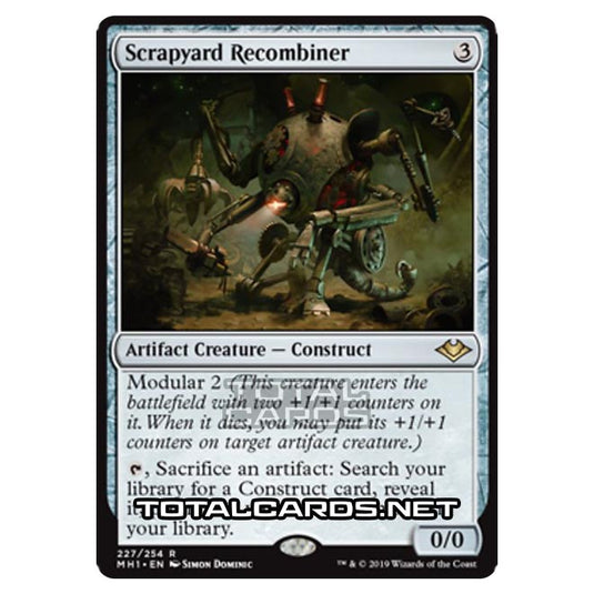 Magic The Gathering - Modern Horizons - Scrapyard Recombiner - 227/255