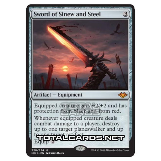 Magic The Gathering - Modern Horizons - Sword of Sinew and Steel - 228/255