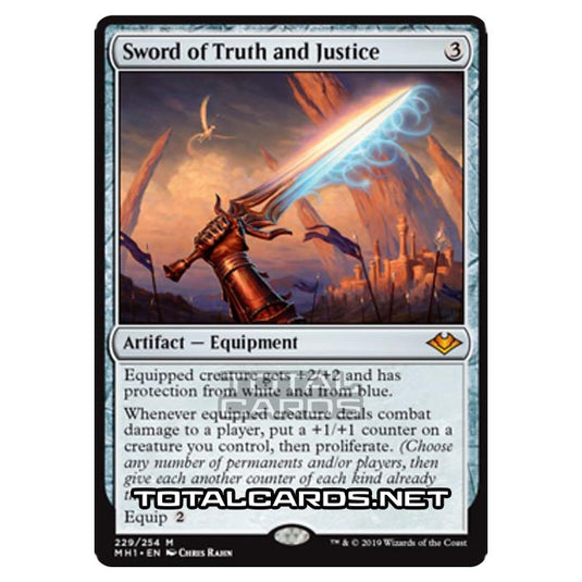 Magic The Gathering - Modern Horizons - Sword of Truth and Justice - 229/255