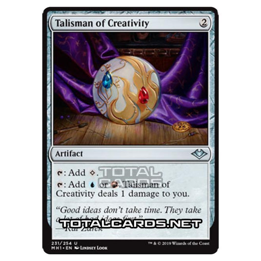 Magic The Gathering - Modern Horizons - Talisman of Creativity - 231/255