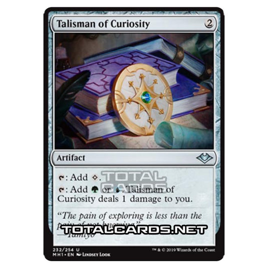 Magic The Gathering - Modern Horizons - Talisman of Curiosity - 232/255