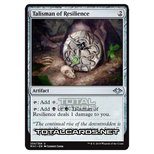 Magic The Gathering - Modern Horizons - Talisman of Resilience - 234/255