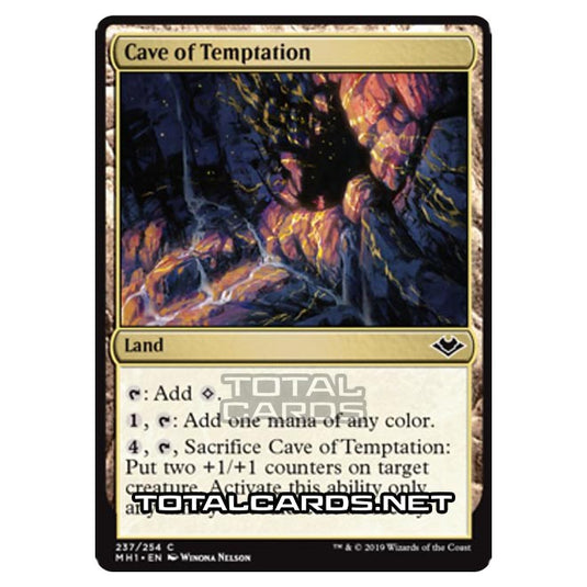 Magic The Gathering - Modern Horizons - Cave of Temptation - 237/255