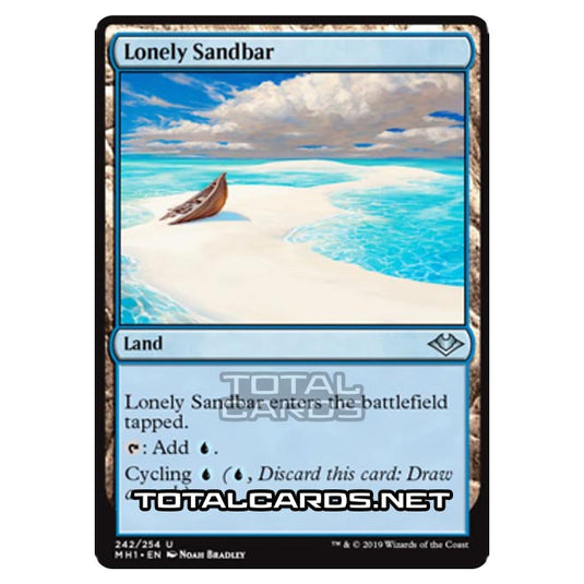 Magic The Gathering - Modern Horizons - Lonely Sandbar - 242/255