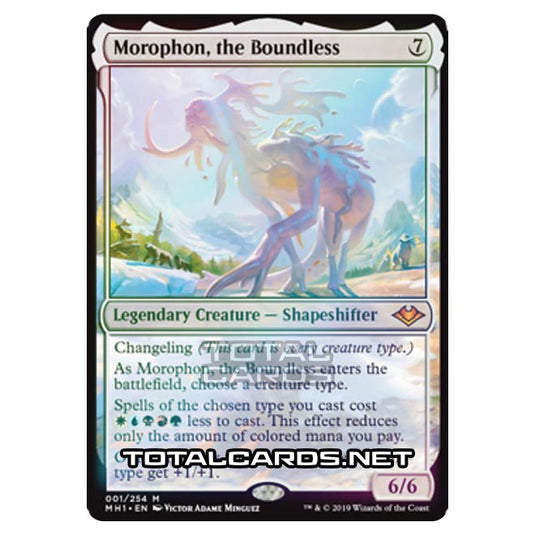 Magic The Gathering - Modern Horizons - Morophon, the Boundless - 1/255 (Foil)