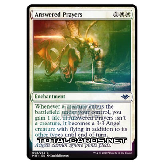 Magic The Gathering - Modern Horizons - Answered Prayers - 2/255 (Foil)