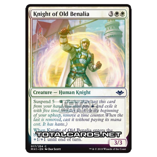 Magic The Gathering - Modern Horizons - Knight of Old Benalia - 17/255 (Foil)