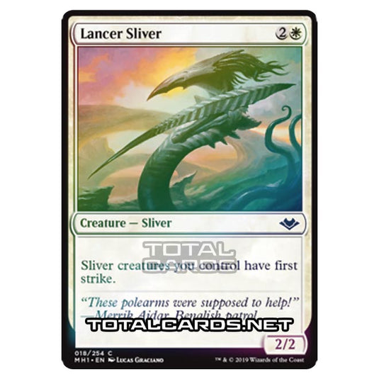 Magic The Gathering - Modern Horizons - Lancer Sliver - 18/255 (Foil)