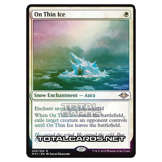 Magic The Gathering - Modern Horizons - On Thin Ice - 20/255 (Foil)