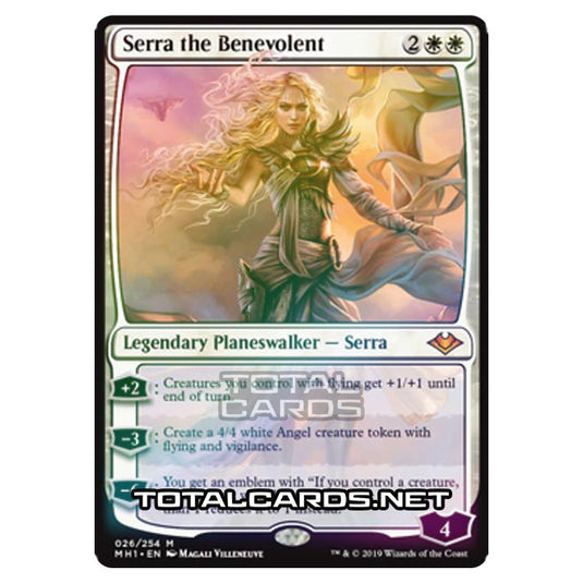 Magic The Gathering - Modern Horizons - Serra the Benevolent - 26/255 (Foil)