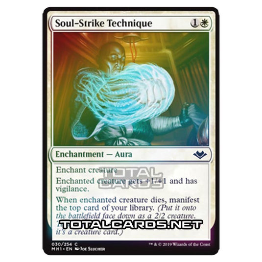 Magic The Gathering - Modern Horizons - Soul-Strike Technique - 30/255 (Foil)