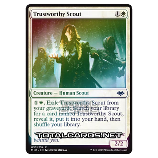 Magic The Gathering - Modern Horizons - Trustworthy Scout - 33/255 (Foil)