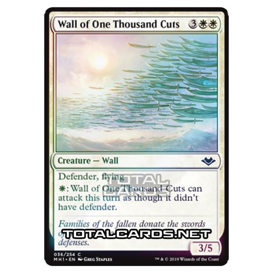 Magic The Gathering - Modern Horizons - Wall of One Thousand Cuts - 36/255 (Foil)