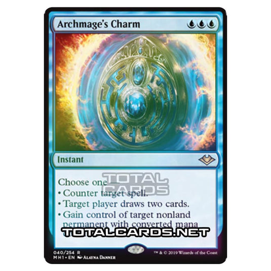 Magic The Gathering - Modern Horizons - Archmage's Charm - 40/255 (Foil)