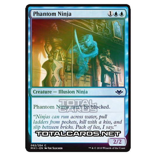 Magic The Gathering - Modern Horizons - Phantom Ninja - 62/255 (Foil)