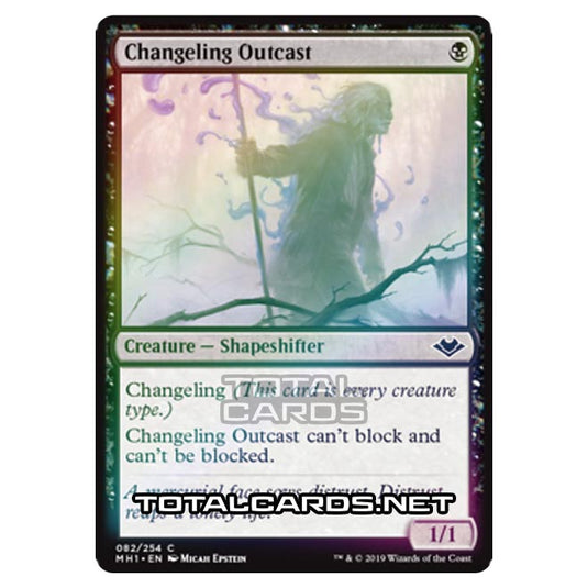 Magic The Gathering - Modern Horizons - Changeling Outcast - 82/255 (Foil)