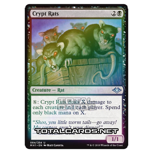 Magic The Gathering - Modern Horizons - Crypt Rats - 84/255 (Foil)